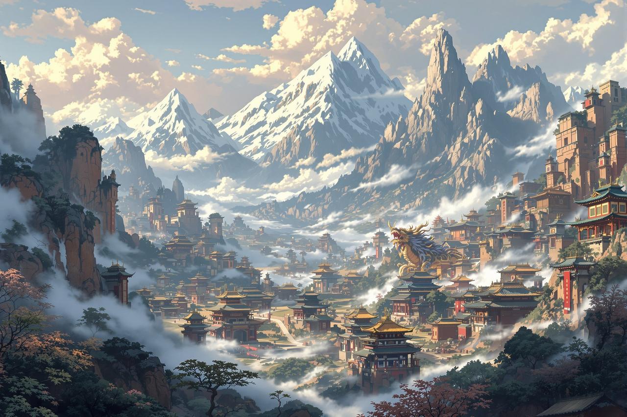 高清短剧在线作品案例 - 《山海异闻录》神话改编系列